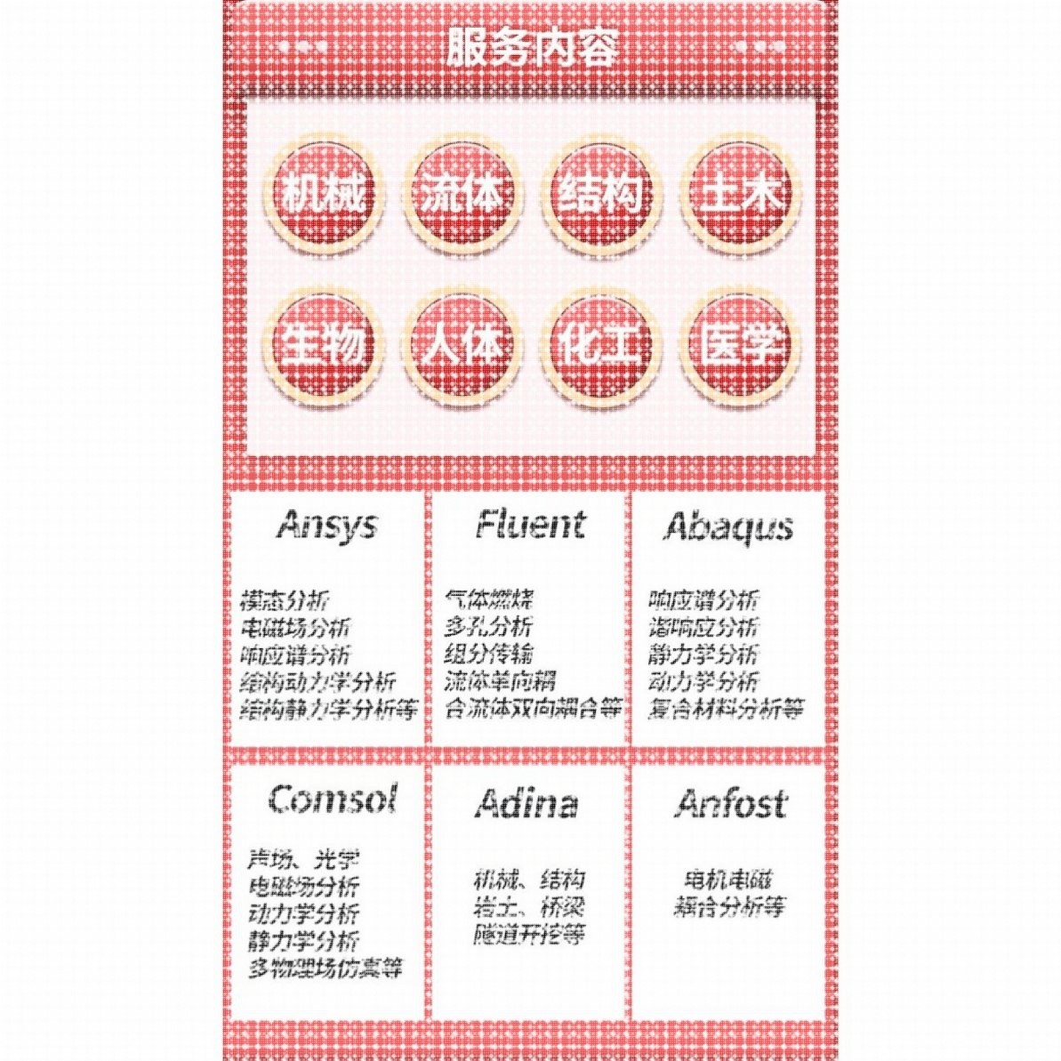 Ansys有限元彷真分析SW/UG机械设计Fluent/Solidworks建模代做Cad
