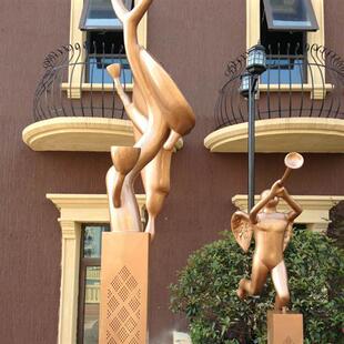 和信智造《景观雕塑》不锈钢雕塑定制户外园林景观广场金属雕塑