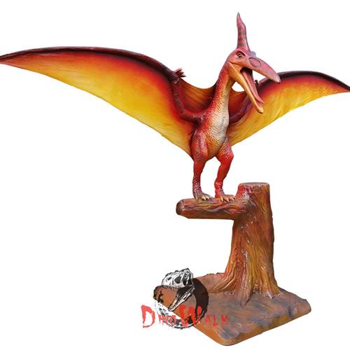 电子恐龙模型仿真翼龙产品机械恐龙翅膀动态悬挂挂件