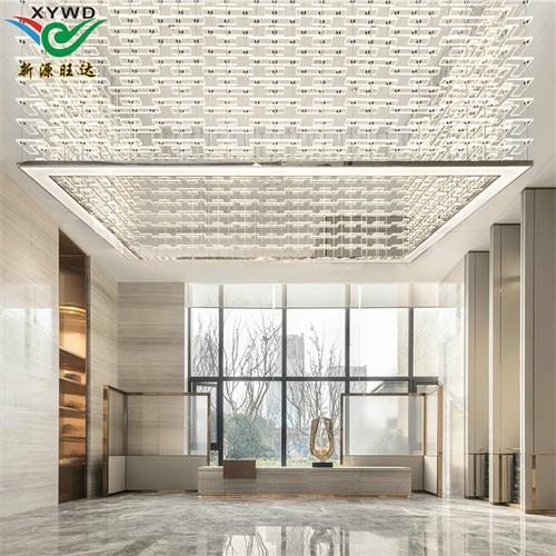 售楼部沙盘创意光立方吊灯商场会所前台酒店大堂别墅大厅工程灯具