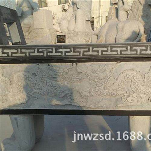 庙宇石头台制作青石石雕供台造价宗祠石刻台子供桌图片大全