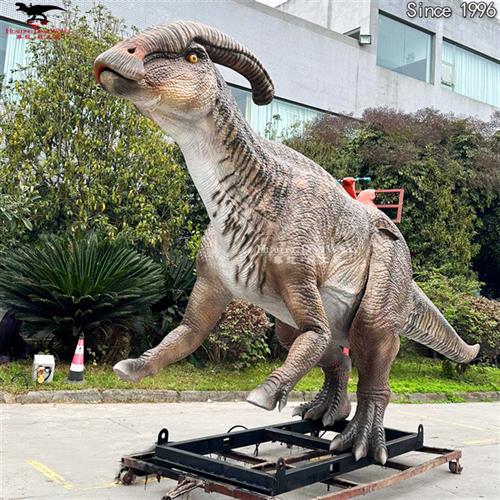 新品款骑乘恐龙仿真恐龙模型制作景区商场游乐园流量设备.
