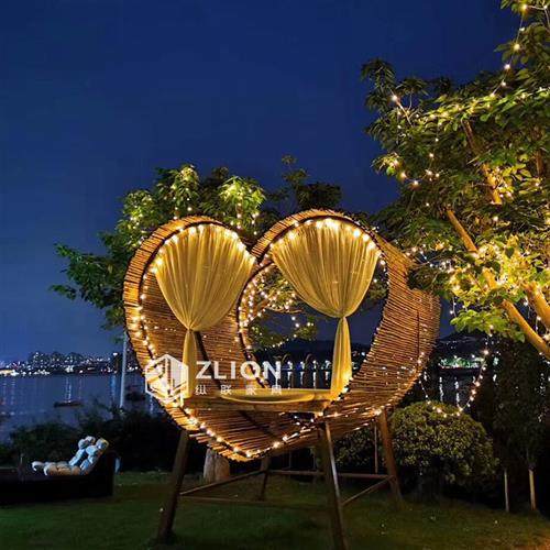 巴厘岛网红鸟巢吊椅民宿景区打卡拍照爱心款创意婚纱道具秋千吊床,住宅家具,吊篮/吊椅,淘宝优惠券,粉丝福利购,淘宝优惠卷