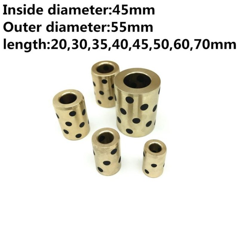 新品Inner diameter 45mm linear graphite copper set bearing c