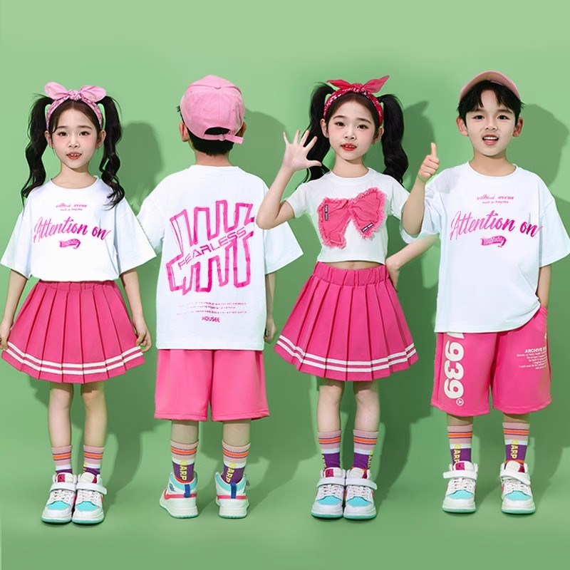 速发六一少儿演服服小学生运动会开幕式出班幼儿园舞蹈装服啦啦队