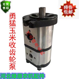 速发齿压泵油泵玉米泵齿轮泵收割机勇猛液轮收油泵玉米收割机配件