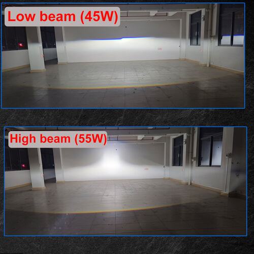 工厂直销汽车LED大灯双光透镜3.0寸无损H4 H7 BI LED 12V跨境热销