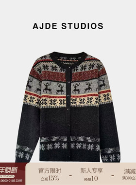 AJDE｜麋鹿雪踪毛衣01