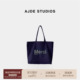 爱自然&AJDE｜ins风手拎单肩包环保购物袋大容量网红帆布包