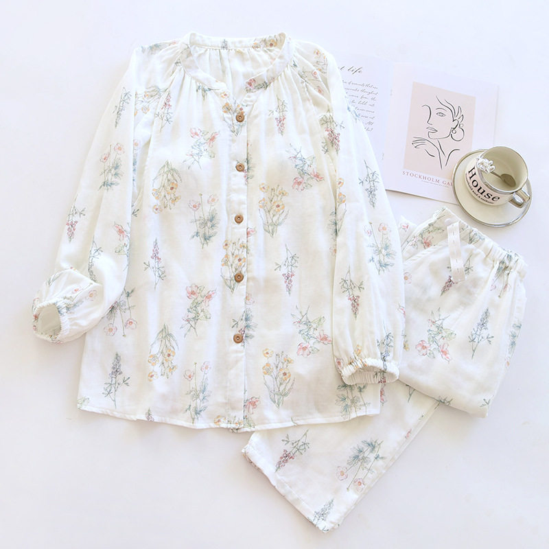 竹纤维带胸垫月子服孕妇产后哺乳衣长袖家居服印花喂奶衣产妇套装,女装/女士精品,汉服上装,淘宝优惠券,粉丝福利购,淘宝优惠卷