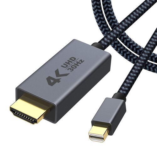 minidp转hdmi高清转接线4K30电脑显示器连接转换线miniDP to hdmi