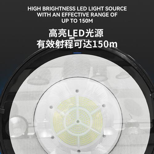 跨境1000W大功率鳍片探照灯工地工程户外建筑之星XX款LED塔吊灯
