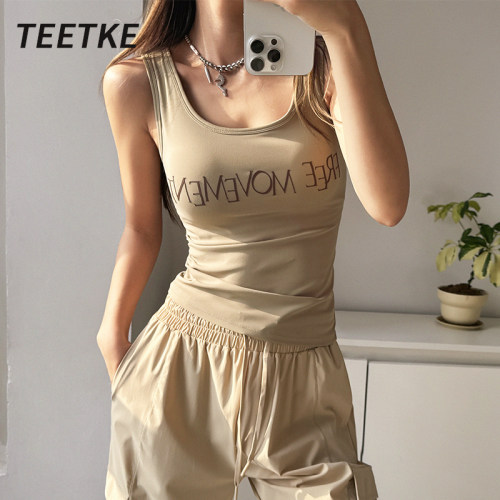 TEETKE美式街头含胸垫背心
