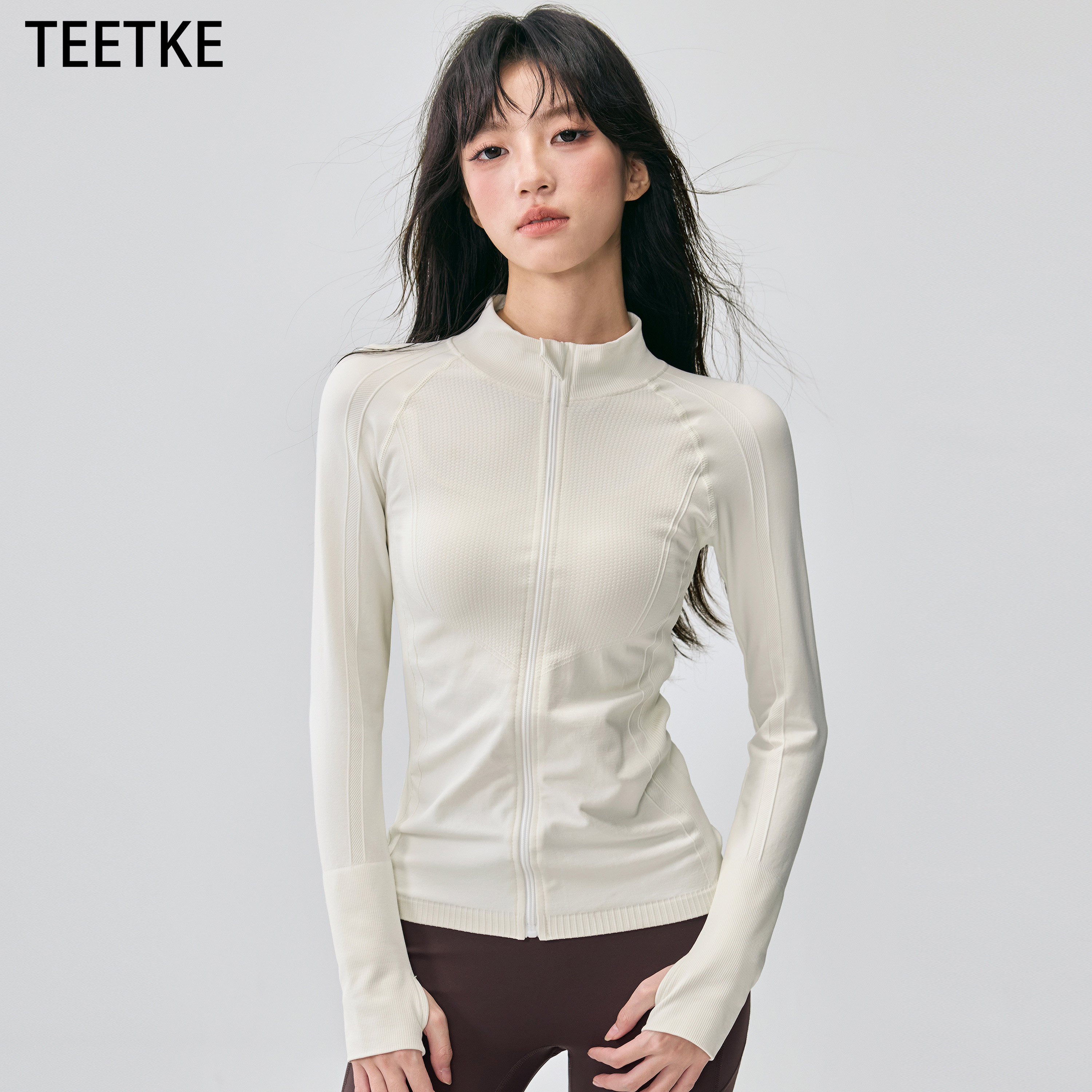 美式复古立领修身显瘦外套