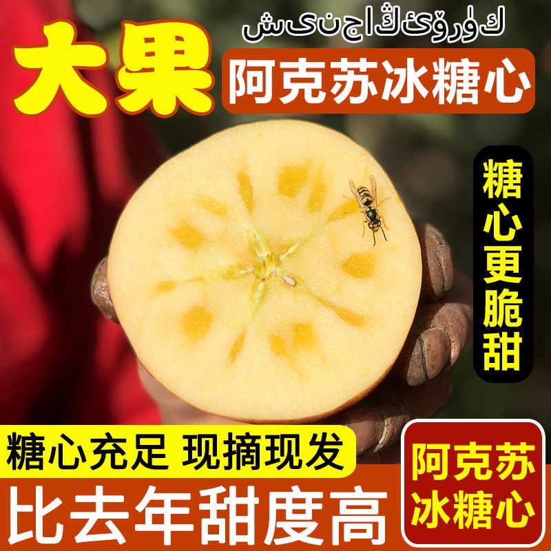 正宗四川大凉山盐源丑苹果冰糖心当季新鲜水果整箱野生红富士萍果