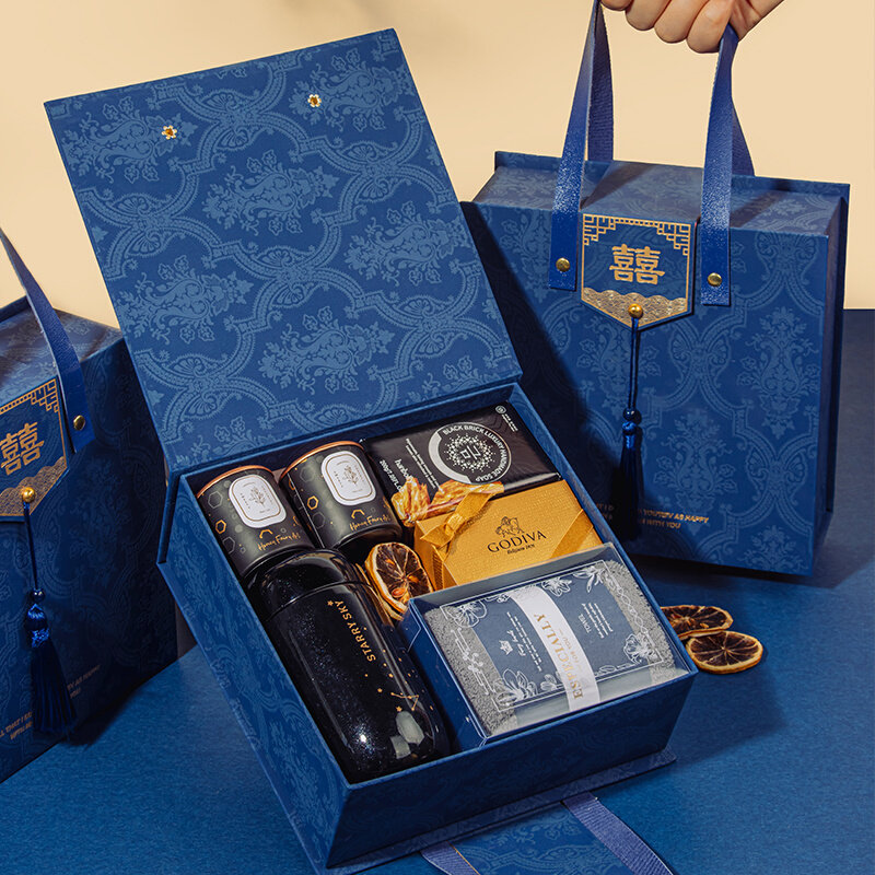 新品伴郎伴手礼男士结婚礼盒实用小众高级高档男生婚庆礼品宾客随