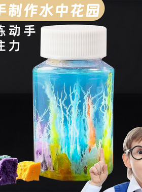 水中花园科技小制作steam科学实验材料diy儿童化学小学生发明益智