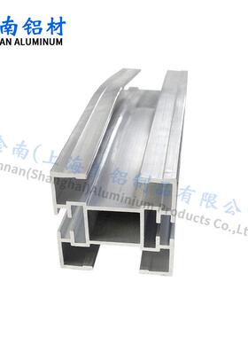 65垂直弯头63环形柔性输送机配件输送梁缓存线提升机上坡主梁铝材