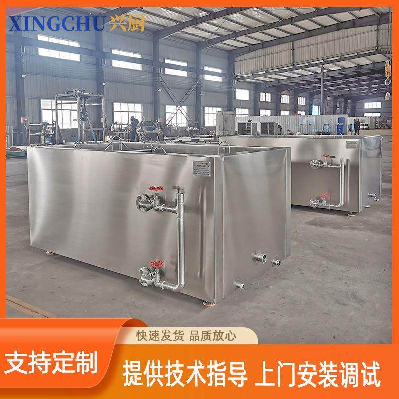 全自动方形卤煮锅 烧鸡鸭脖大型卤煮锅 蒸汽加热德州扒鸡卤煮锅