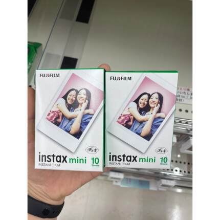 富士instaxmini7+/11/12/40/90拍立得通用型号锦绣白边相纸限量款