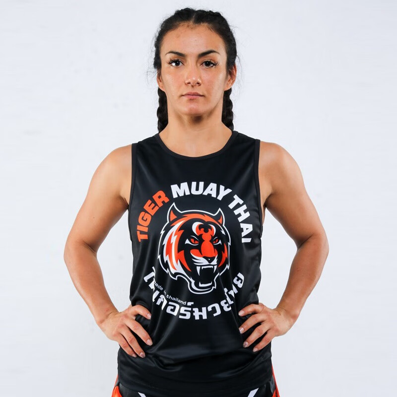 老虎泰拳TIGER MUAY THAI拳击服搏击背心MMA格斗健身训练速干