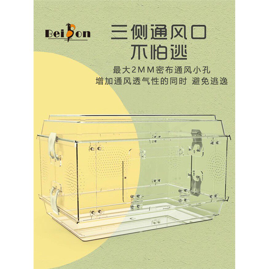 养蛇专用箱爬虫箱爬宠生态缸乌龟蝎子守宫蜥蜴角蛙造景亚克力笼子