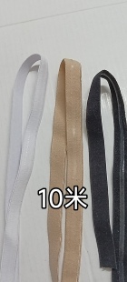 硅胶加厚松紧带高弹力1X2陪止滑带多用服裝辅助料配用