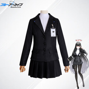 蔚蓝档案BlueArchive调月莉音cosplay动漫服装万圣节服饰jk制服