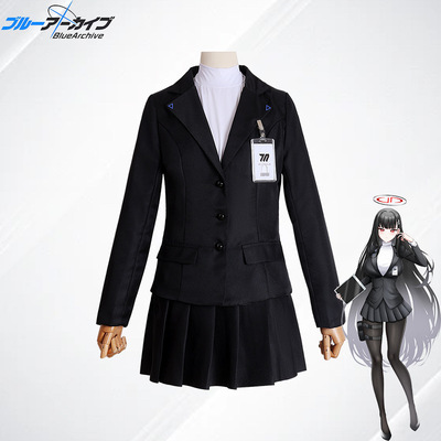 蔚蓝档案BlueArchive调月莉音cosplay动漫服装万圣节服饰jk制服