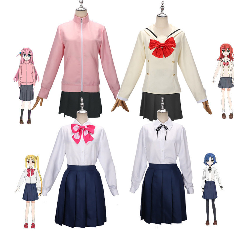 starcoscat孤独摇滚cos后藤一里c服虹夏jk山田凉喜多郁代cosplay