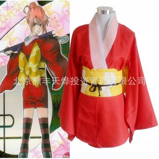 银魂COS服吉原神乐cos服和服神乐cosplay服装神乐衣服