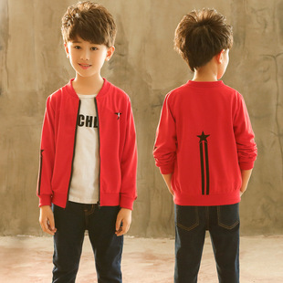 中大童外套春季 新品 2019韩版 爆款 童装 男宝宝男童潮范夹克拉链衫