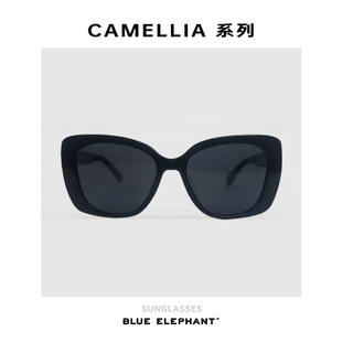 BLUE 24SS春夏CAMELLIA氣場感百搭簡約尼龍板材情侶墨鏡 ELEPHANT