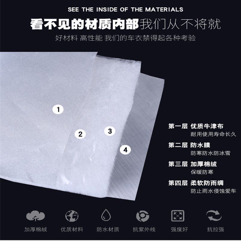 好货长安CX20车衣车罩汽车前挡风玻璃防冻罩防雪霜冬季专用半罩遮