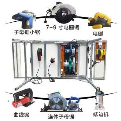 好货新品木工锯台便携折叠多功能小型装修倒装锯推台锯折叠工作锯