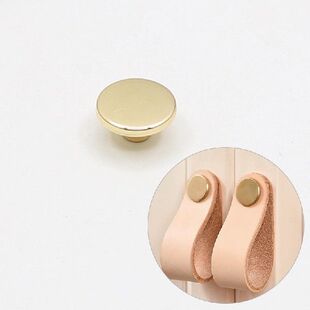 1pcs Metal Alloy Knob Rivets Leather Handle Buckle For Kitch