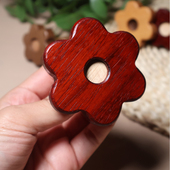 创意实木挂衣钩进门玄关墙壁挂衣架衣帽钩免打孔装 饰挂钩柜门把手