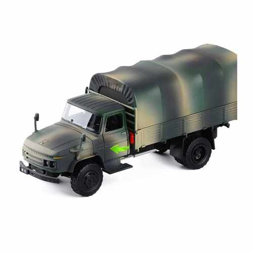 现货1:36老解放CA141卡车工程车金属汽车模型合金车模收藏摆设