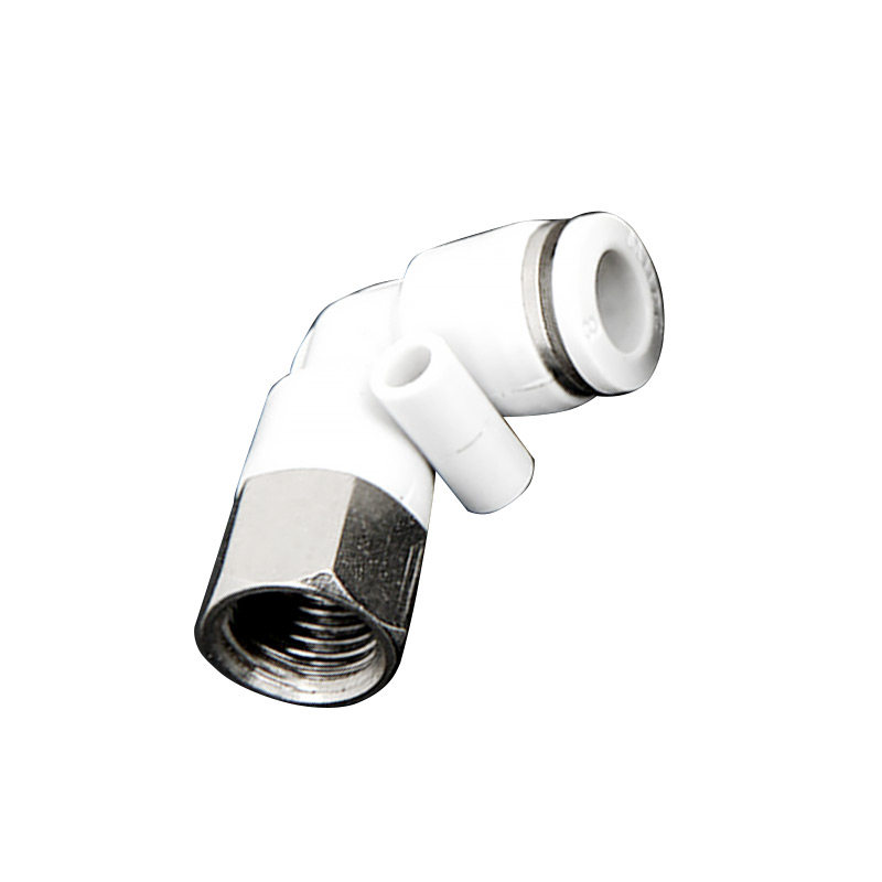 极速气动快速接头气管快插PLF内螺纹弯通PLF4-M5 6-01 8-02内丝弯