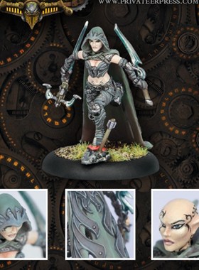 Warmachine 战争机器 塞拉 35052 猎巫人指挥官艾瑞斯(现货)