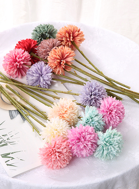 1/3/5PcsBunch Artificial Flower Bouquet Silk Dandelion Flowe