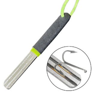 Double Groove Fishing Hook Sharpening Hone Fishing Grinding