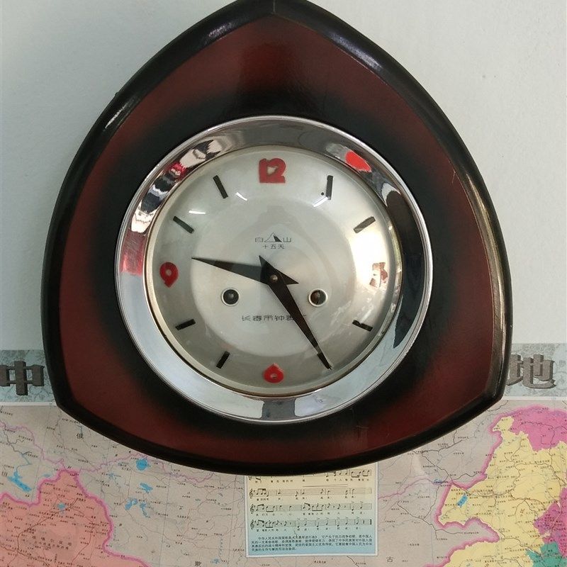 老式 挂钟 老式挂钟古董机械座钟 怀旧 收藏 杂项装饰   正常使用