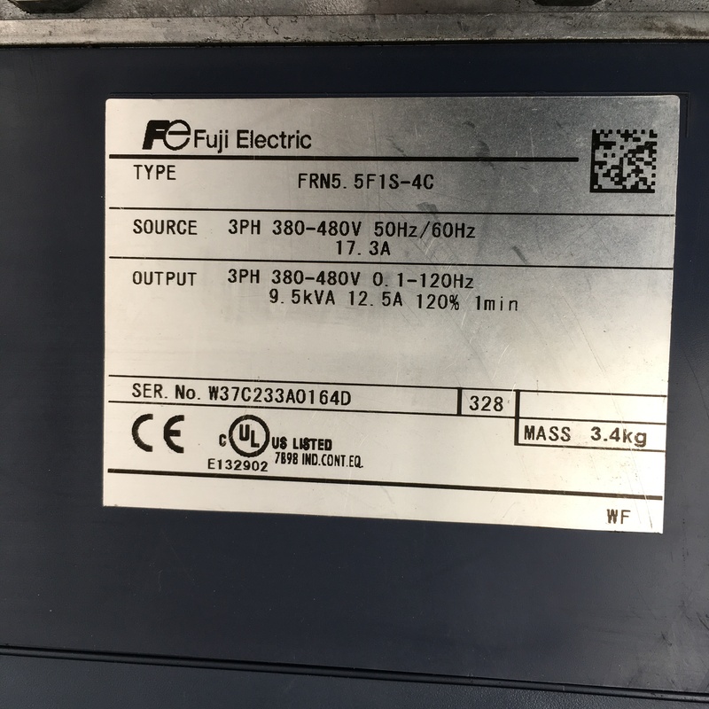 (议价)变频器 FRN5.5F1S-4C 5.5KW 380V 拆机件