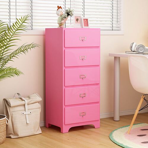 速发风五斗柜抽屉储室收纳客物柜简约卧厅房间置物柜子