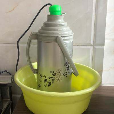 速发水韶光热得快舍新瓶开水瓶烧水棒学生宿热暖水壶电热管自动断