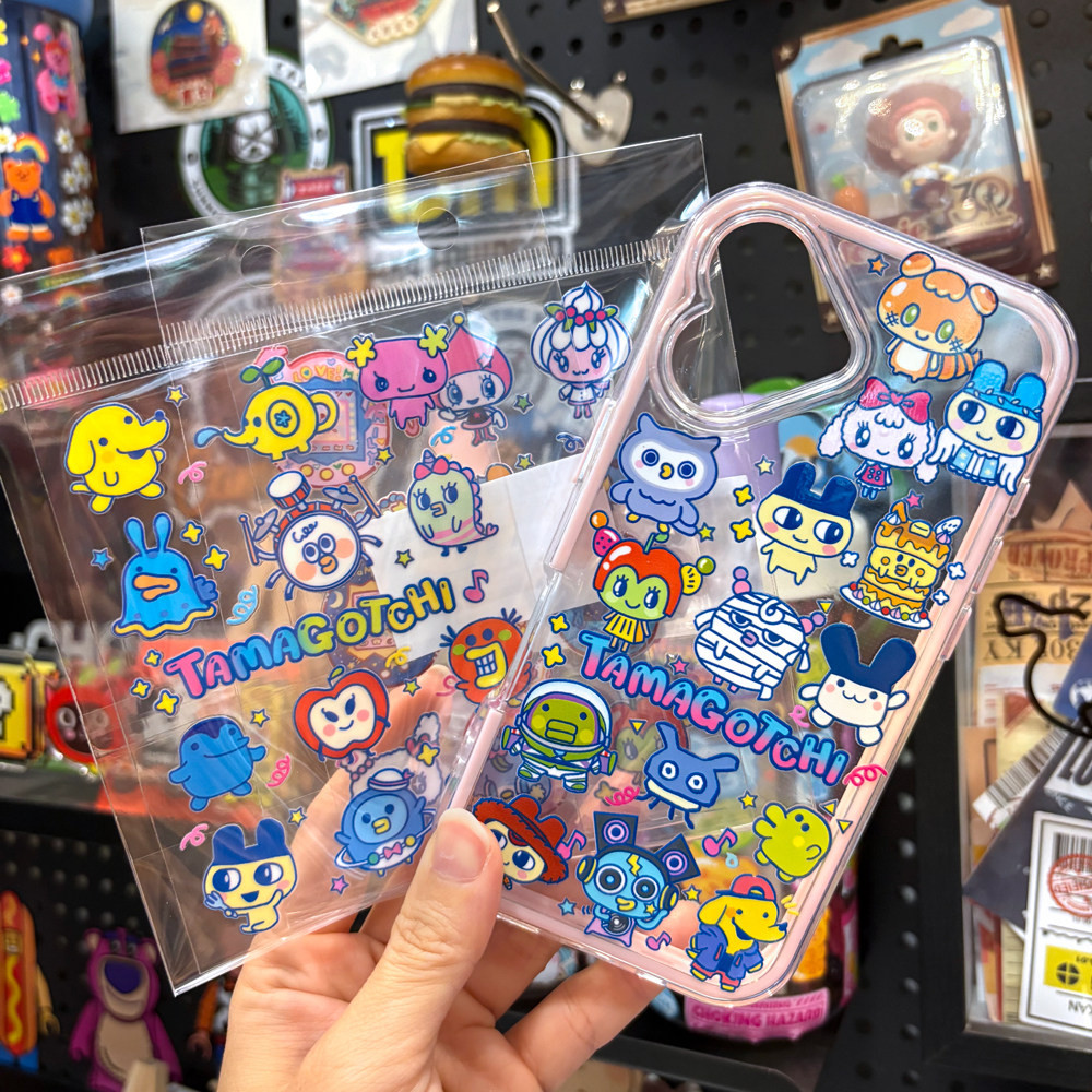 卡通可爱电子宠物机趣味tamagotchi日系拓麻歌子装饰笔记本电脑平板吉他手机壳玻璃水杯水壶贴画转印贴水晶标