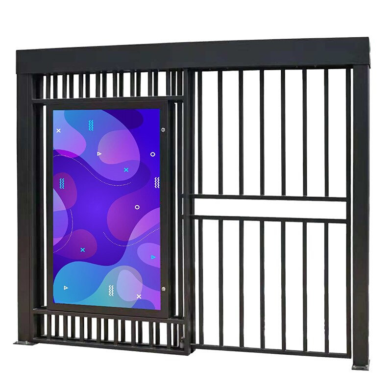 人行通机小区广告门电动栅栏小门平移门刷卡门禁摆闸人脸识别