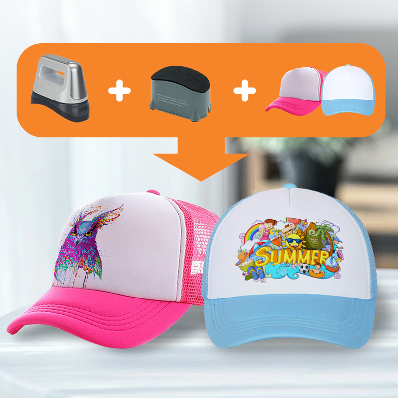 Sublimation Caps Heat Press tlp Machine Vinyl Cap Hat Press