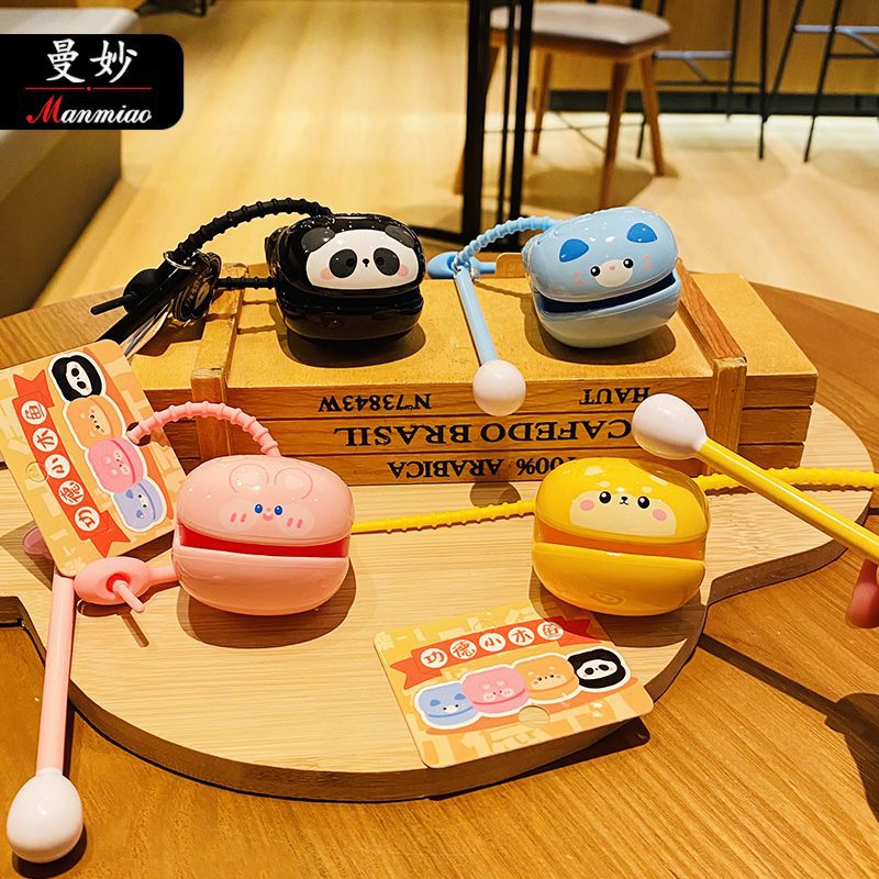 解压小木鱼钥匙扣玩具挂件小礼品